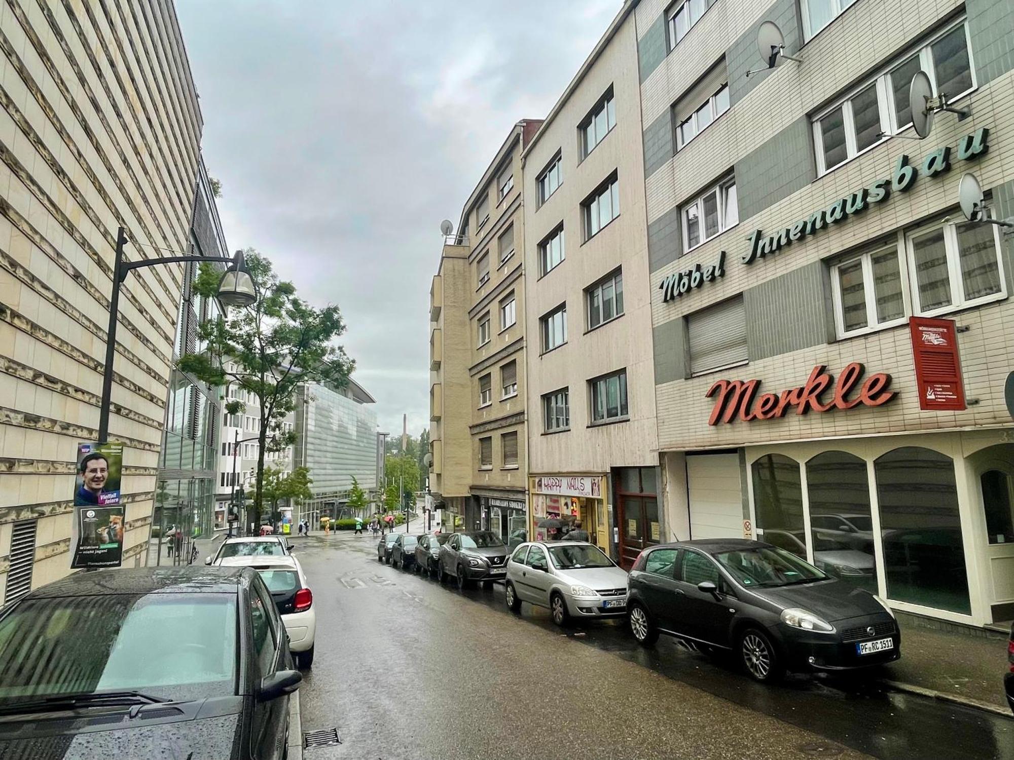Neu Goldstadt Wunderschoenes 2 Zimmer Apartament Schloessle Zentrum פורצהיים מראה חיצוני תמונה
